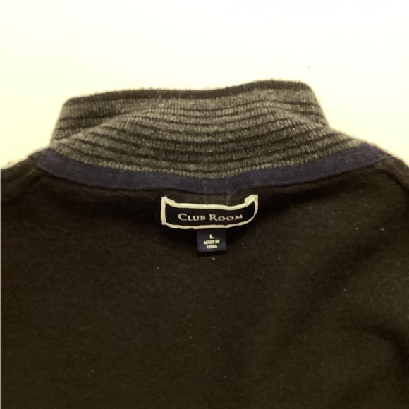 Club Room Men’s Quarter Zipper Sweater - Picture 7 of 9